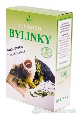 JUVAMED Konopnica žltobiela VŇAŤ bylinný čaj sypaný 40 g