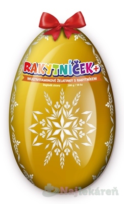 TEREZIA RAKYTNÍČEK+ veľkonočné vajce - zlaté 50 ks