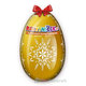 TEREZIA RAKYTNÍČEK+ veľkonočné vajce - zlaté 50 ks
