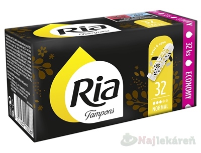 Ria Tampons NORMAL hygienické tampóny 32 ks