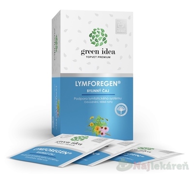 Green Idea LYMFOREGEN bylinný čaj 30g 20 vrecúšok kúpite na Najlekaren.eu