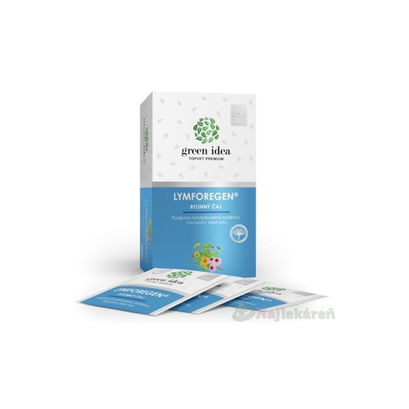 Green Idea LYMFOREGEN bylinný čaj 30g 20 vrecúšok