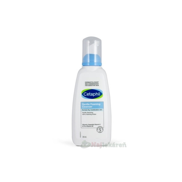 CETAPHIL jemná čistiaca pena 236ml