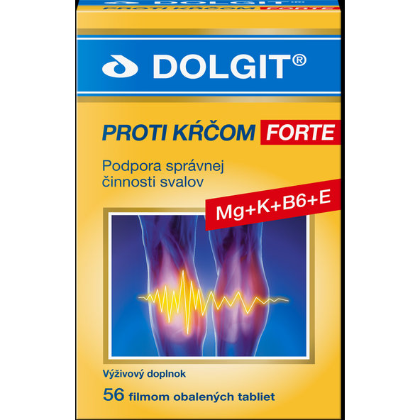 Dr. Theiss DOLGIT proti kŕčom FORTE 56 tabliet