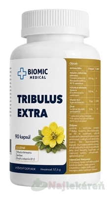 BIOMIC Tribulus extra 90 kapsúl