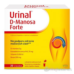 Urinal D-Manosa Forte malina 20 vrecúšok