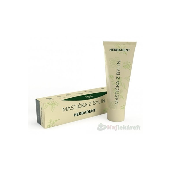 HERBADENT Mastička z bylín 25 g