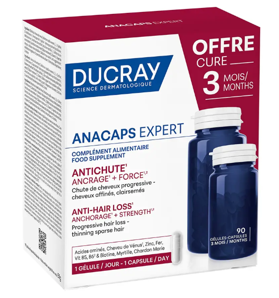 DUCRAY Anacaps EXPERT podpora pre vlasy 90ks
