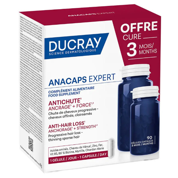 DUCRAY Anacaps EXPERT podpora pre vlasy 90ks