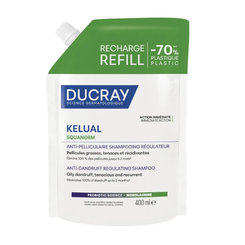 DUCRAY Kelual Squanorm šampón proti mastným lupinám náhradná náplň 400ml