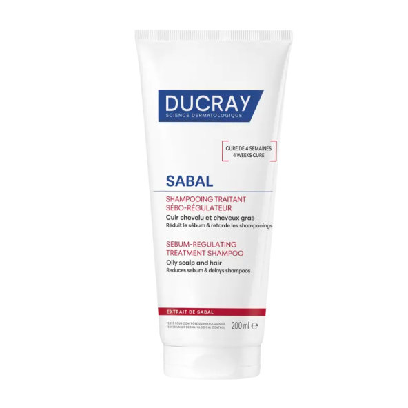 DUCRAY Sabal šampón regulujúci tvorbu mazu 200ml