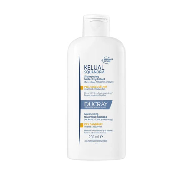 DUCRAY SQUANORM šampón proti suchým lupinám 200ml