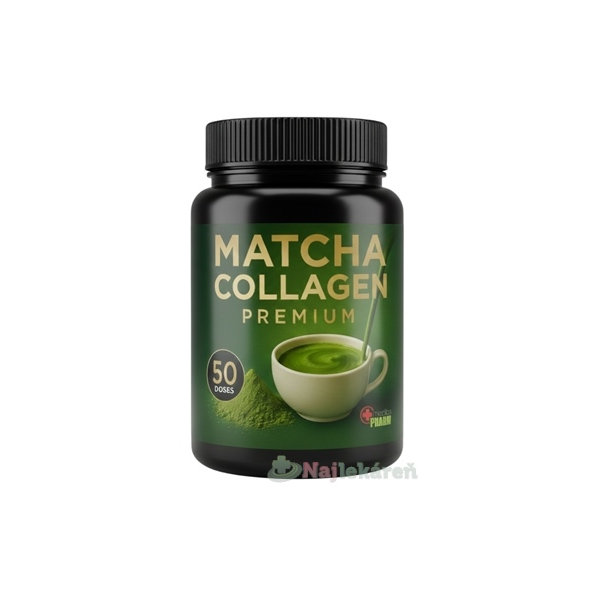 MATCHA COLLAGEN Premium - Medica Pharm prášok 300 g