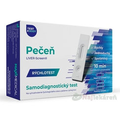 MAXIMEDICAL Rýchlotest Pečeň samodiagnostický test z krvi 1 set