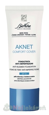 BioNike AKNET COMFORT COVER SPF30 Sable krycí tekutý make-up 30ml