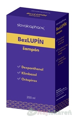Slovakiapharm BezLUPÍN šampón 200ml kúpite na Najlekaren.eu