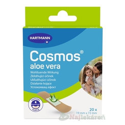 Cosmos aloe vera vodeodolná náplasť na rany 20 ks