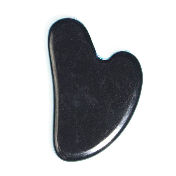 Black bian masážny kameň guasha na tvár a dekolt  Venoc