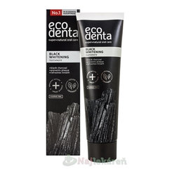 EcoDenta Black Whitening zubná pasta 100 ml