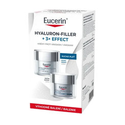 Eucerin HYALURON-FILLER+3xEFFECT DUO SPF 15 denný + nočný krém 2x50ml
