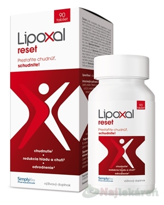 Lipoxal Reset 90 tabliet kúpite na Najlekaren.eu