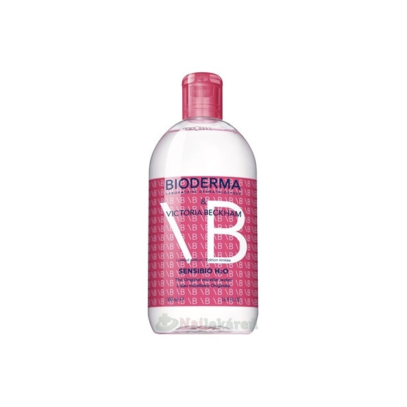 BIODERMA Sensibio H2O micelárna voda Victoria Beckham 500ml