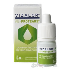 VIZALOR AB-PROTEARS ochranný roztok pre povrch oka 8 ml