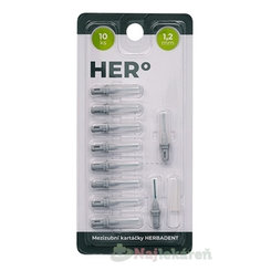 HERBADENT HERo ELECTRA Medzizubná kefka 1,2 mm 10 ks