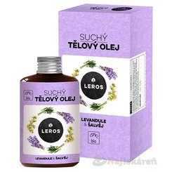 LEROS SUCHÝ TELOVÝ OLEJ LEVANDUĽA & ŠALVIA 100 ml