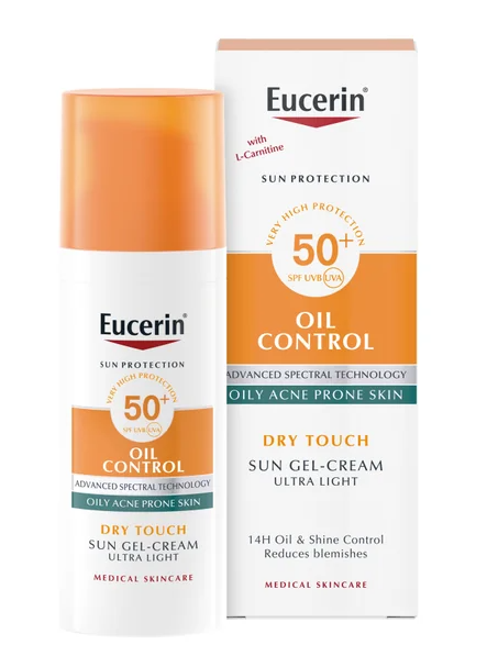 Eucerin SUN OIL CONTROL SPF 50+ krémový gél 50ml