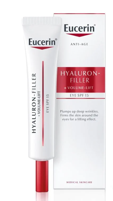 Eucerin HYALURON-FILLER+Volume-Lift Očný krém 15ml