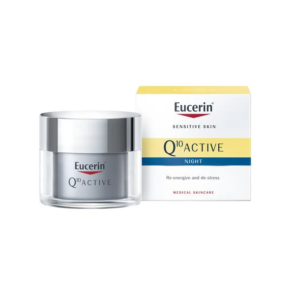Eucerin Q10 ACTIVE Regeneračný nočný krém proti vráskam 50ml