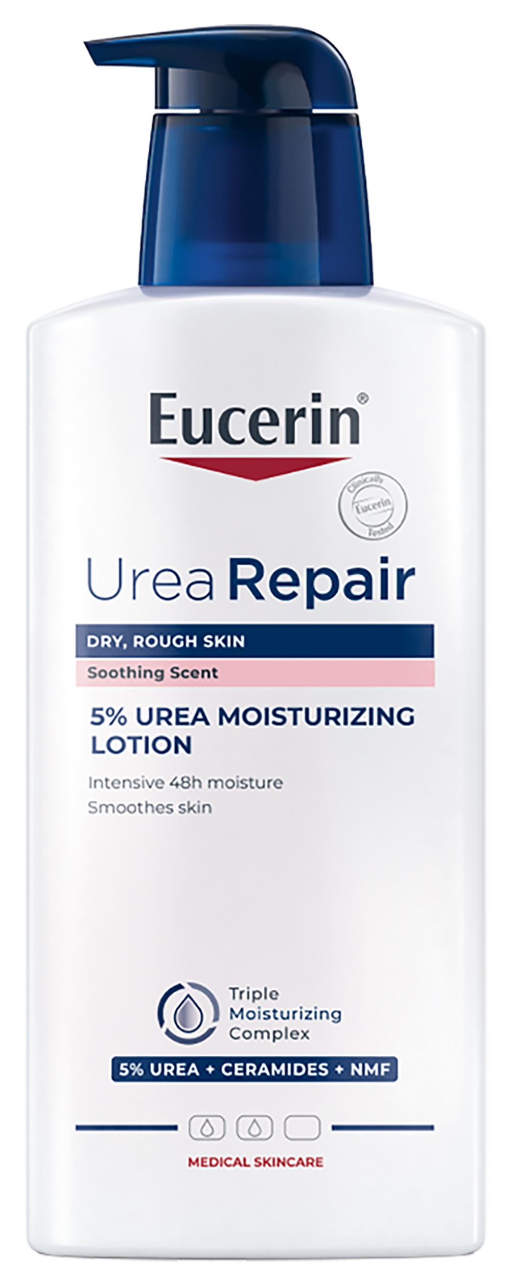 Eucerin UreaRepair Telové mlieko 5% Urea s jemnou parfumáciou 400ml