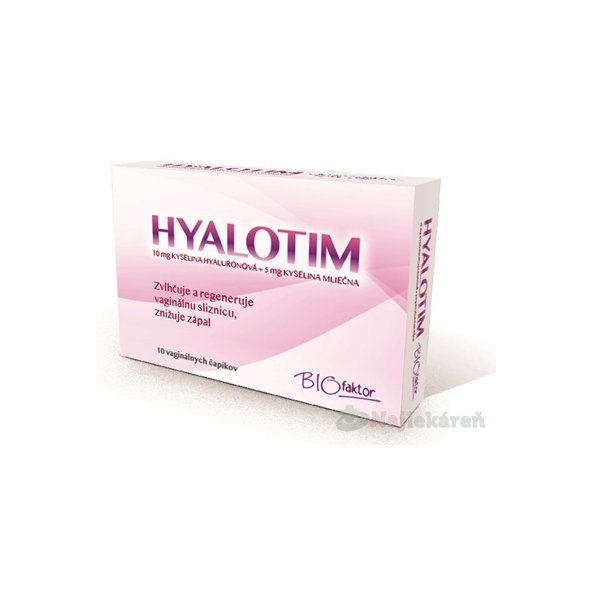 HYALOTIM VAGINAL. CAPIKY 10KS BIOFAKTOR