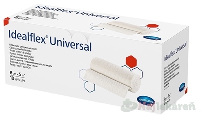 Idealflex universal obväz 8 cm x 5 m 10 ks