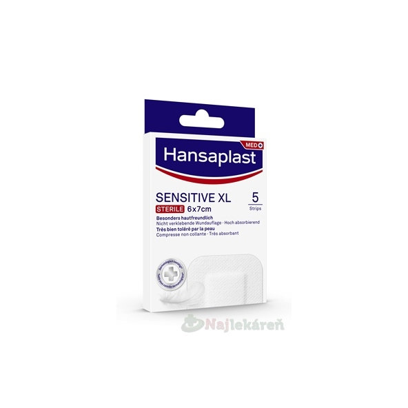Hansaplast SENSITIVE XL Sterile