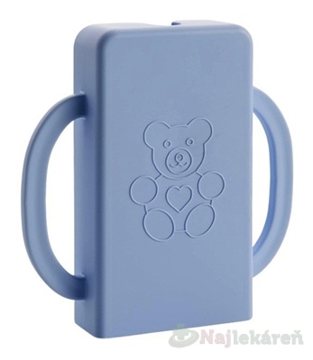 KAPSÁČEK držiak na detskú kapsičku modrý 1 ks