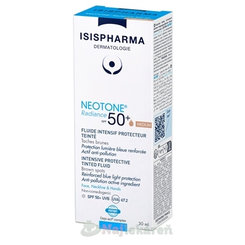 ISIS NEOTONE Radiance SPF 50+ tinted Medium tónovaný fluid 30 ml
