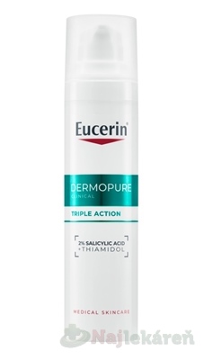 Eucerin DERMOPURE CLINICAL Fluid trojitý účinok 40 ml kúpite na Najlekaren.eu