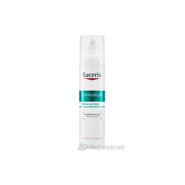 Eucerin DERMOPURE CLINICAL Fluid trojitý účinok 40 ml