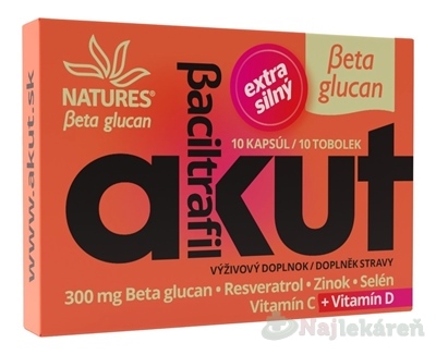 NATURES Baciltrafil akut 10 kapsúl