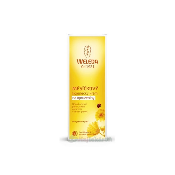 WELEDA baby NECHTÍKOVÝ dojčenský krém na zadoček 30 ml