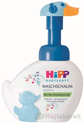 HiPP BABYSANFT Pena na umývanie Hudobník 250ml kúpite na Najlekaren.eu