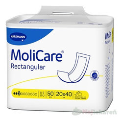 MoliCare Rectangular 3 kvapky absorpčné vložky 50 ks