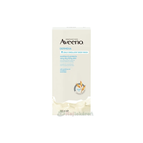 Aveeno DERMEXA Emolienčný sprchovací gél 300ml