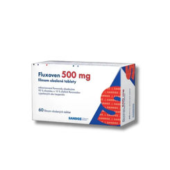 Fluxoven pre zdravé žily 500mg/60 tabliet