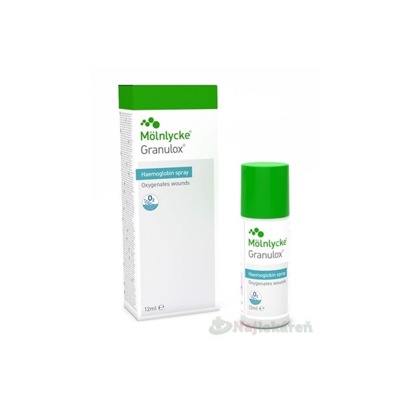 Granulox hemoglobínový sprej na ošetrenie chronických rán 12ml