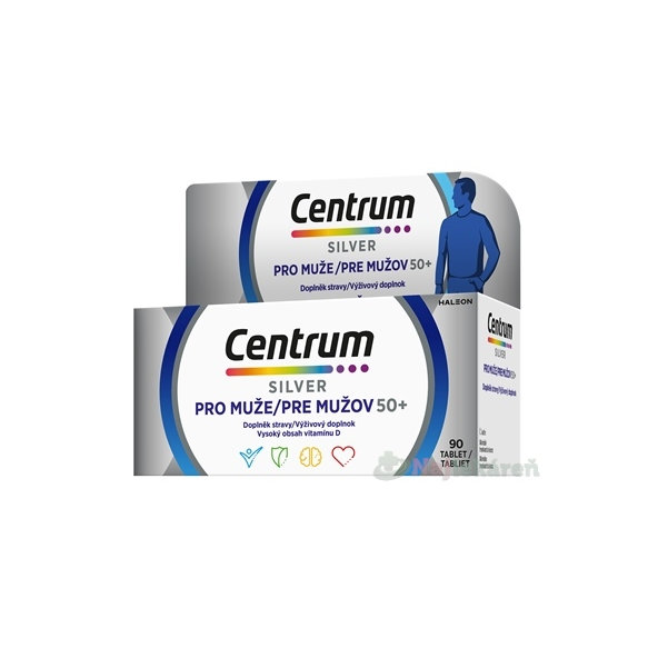 Centrum Silver 50+ pre mužov 90 tabliet