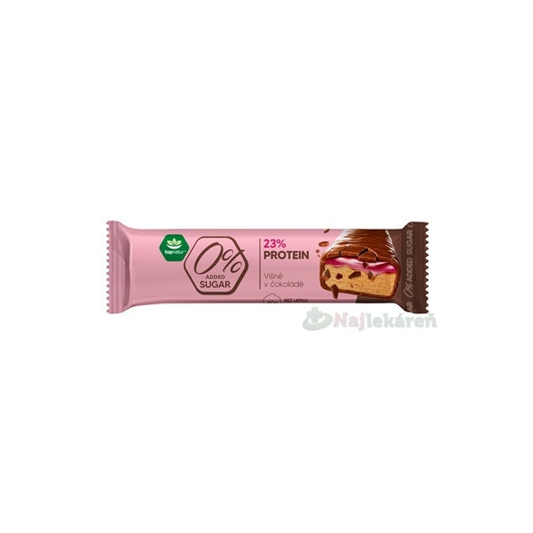 topnatur PROTEIN Tyčinka Višne v čokoláde 40 g