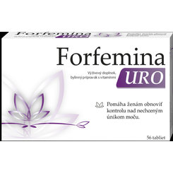 Dr. Theiss Forfemina Uro obnovuje kontrolu nad únikom moču 56 tabliet